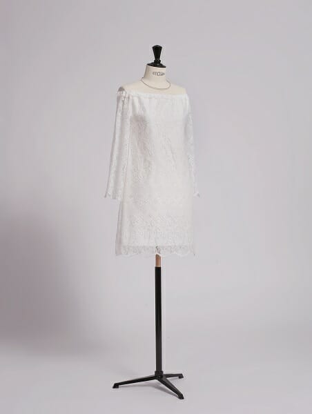 La robe de mariée Clara, fabriquée en France par les Créations Bochet pour Croquelune